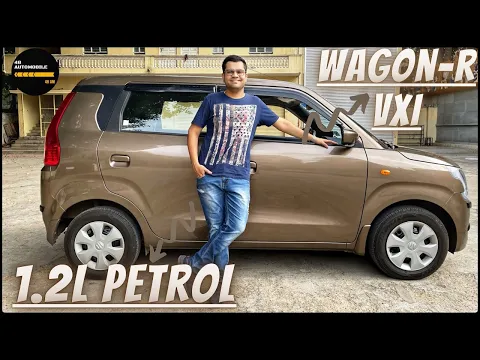 2021 Maruti Suzuki WagonR 1.2L VXI Variant Detailed Walkaround Video In Hindi| 2021 WagonR VXI