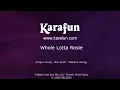 Whole Lotta Rosie - AC / DC | Karaoke Version | KaraFun