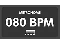 Lagu 80 BPM - Metronome - 16th Notes