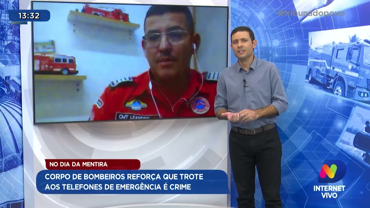 No dia da mentira corpo de bombeiros reforça que trote aos telefones de emergência é crime
