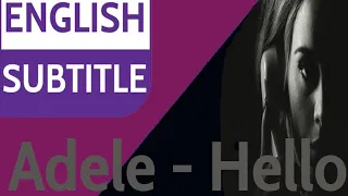 adele hello english subtitle