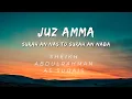 Download Lagu Juz Amma Surahs An nas to An Naba By Sheikh Sudais
