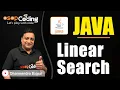Linear Search in Java DSA Java Array Java for Beginners