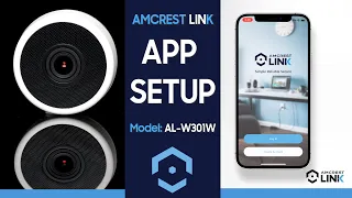 How to Setup Amcrest Link Indoor WiFi Window Camera AL-W301W