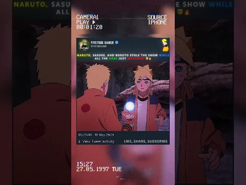 Naruto And Boruto Used Super Massive Rasengan And Cooked Momoshiki 🥶🔥
