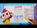 Download Lagu Nama Nama Hari ♪ Mengenal nama hari senin sampai minggu ♪ Lagu Populer Anak balita Indonesia♪ BabyZu