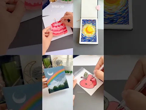 4 Easy creative ideas 😍✨#shorts #art #drawing #painting #youtubeshorts