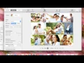 Automatically layout pictures to form a photo collage