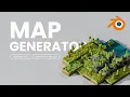 Map Generator in Geometry Nodes Blender 4 2 Yesway