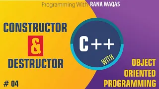 Constructor Destructor in OOP C Tutorial 4