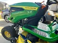 How to Change Mower Blades on your John Deere S100 Lawn Tractor 42 Deck