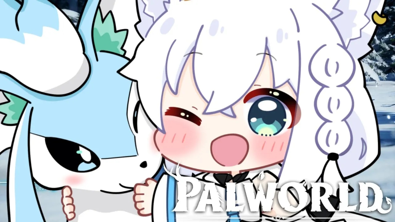 【Palworld】強そうなパルに会いに行く！！！【ホロライブ/白上フブキ】