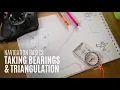 Kayak Navigation Basics - Taking Bearings Triangulation