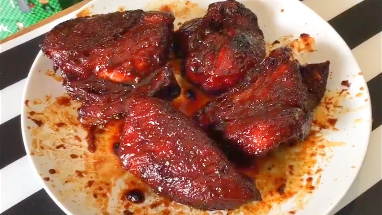 Air-Fryer Recipe: Homemade Char Siew  Easy & Yummy