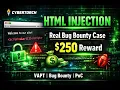 Easy HTML Injection Bug Web Vulnerability Explained