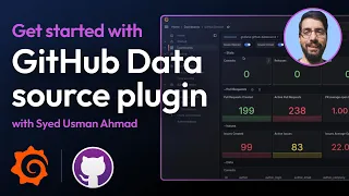 Getting started with GitHub Data source plugin - Visualize your repos Grafana