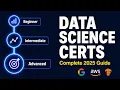 Every Data Science Certification You Need - Beginner to Advanced 2026 Guide