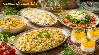 Verano sin Horno | 5 Recetas Frescas que puedes preparar con antelación Fáciles  Rápidas  Buenísimas