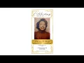 Marie P Britt Celebration of Life - Mealey Funeral Home