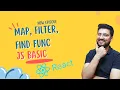 Map Filter Find Function in JavaScript React Tutorials in Hindi