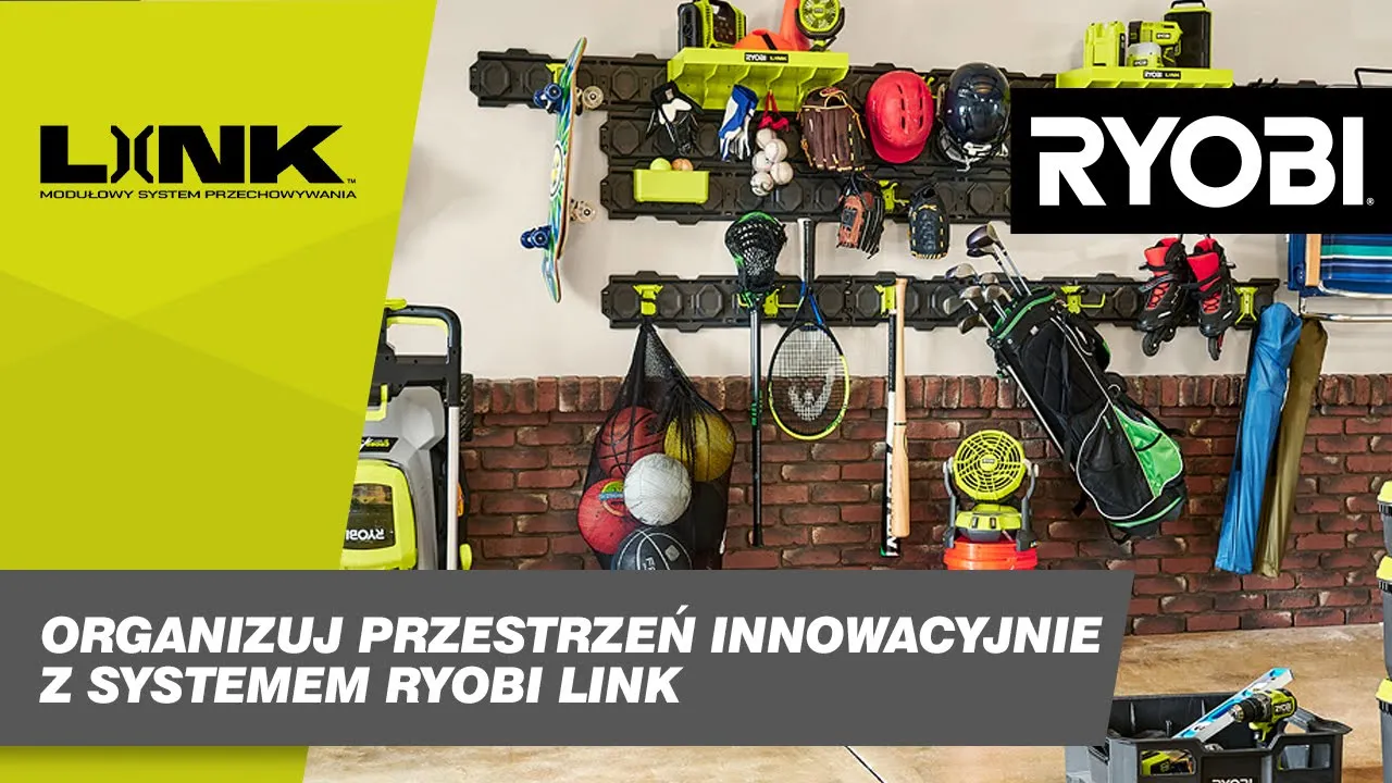 RYOBI® Polska — RYOBI LINK — Modular Storage System (YouTube video ad)