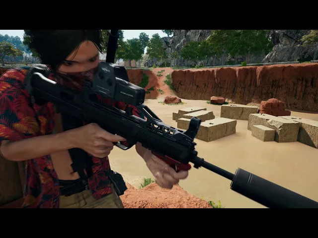 PC 1.0 update #15 New weapon - QBZ