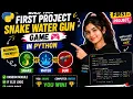 Python Project for Beginners Snake Water Gun Game