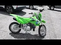 New 2026 KAWASAKI KLX 110R Dirt Bike For Sale In Seneca SC