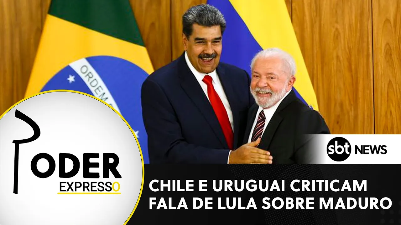 ???? AO VIVO: Chile e Uruguai criticam fala de Lula sobre Maduro