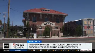 The Depot will close the restaurant portion of its business next month