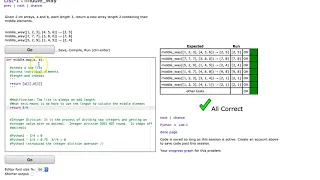 Codingbat - middle