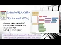 Python with Office 078 - Work with PDF