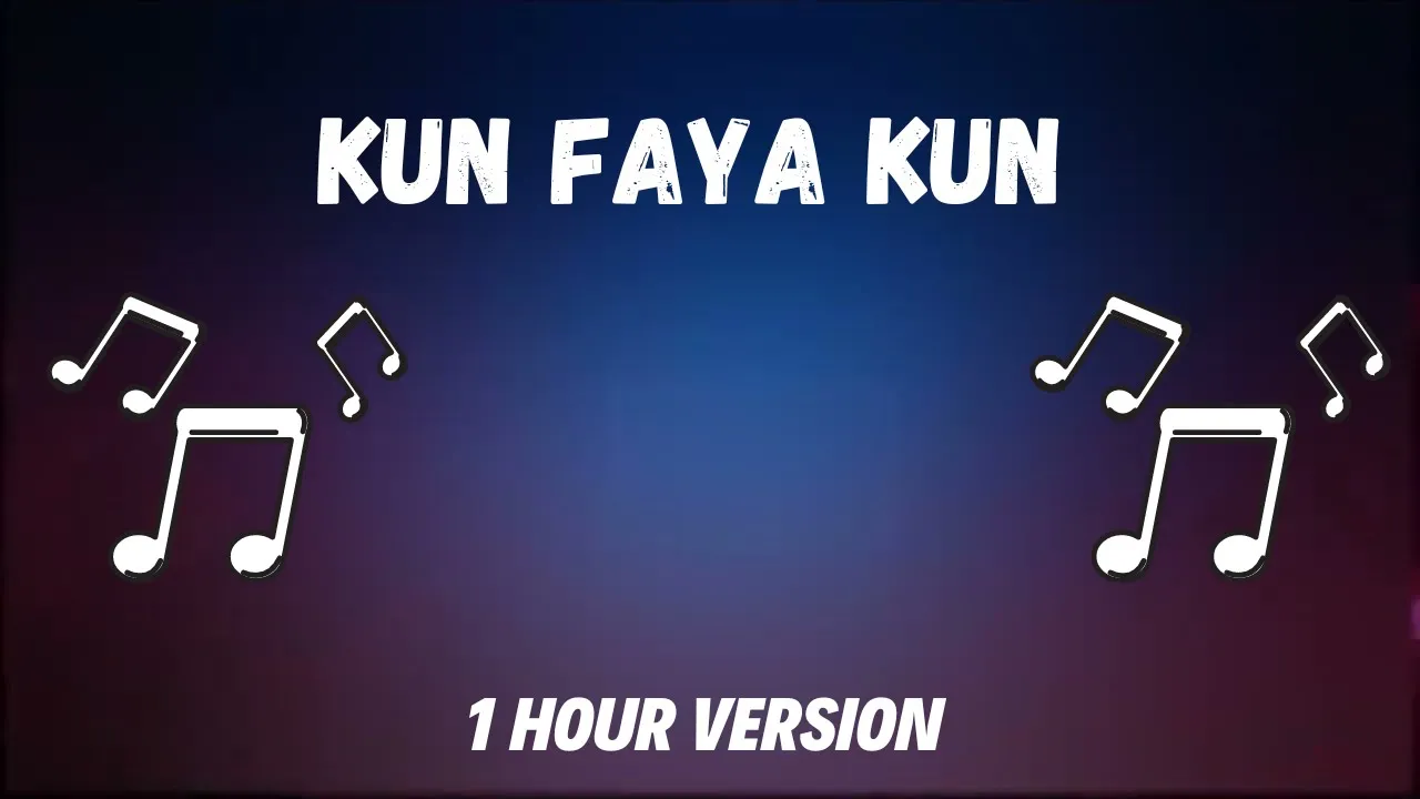 Kun Faya kun (Lofi Remake) 1 hour Version!