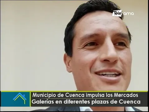 Municipio de Cuenca impulsa los mercados galerías en diferentes plazas de Cuenca