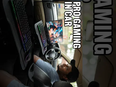 I Built a Pro Gaming Setup In My Car