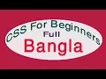 CSS for Beginners Full Bangla Tutorial Text Color and Background Color Part 02