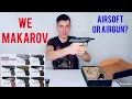 WE MAKAROV PMM AIRSOFT Replica of an AIRGUN PROJECT BORIS Episode1