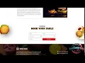 Burger Website only with Html Css JS WebverseBD