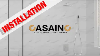 CASAINC Shower Head Installation