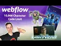 Solution to Webflow s Custom Code 10 000 Character Limit with a CDN