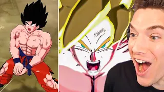 NEW LEGEND Transforming SSJ Goku Reveal Reaction & Full Details on Dragon Ball Legends!