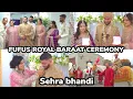 Download Lagu FUFUS ROYAL BARAAT CEREMONY 🎉|| SEHRA BHANDI |||  THREE BROTHERS COME ON HORSES  FOR BARAAT 🤩