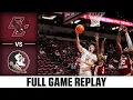 Boston College vs Florida State Full Game Replay 2025-26 ACC Men s Basketball