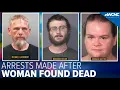 3 arrested for woman s death in Union County