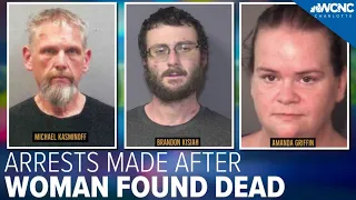 3 arrested for woman s death in Union County