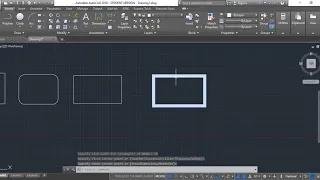 8 AutoCAD Tutorial Rectangle Command