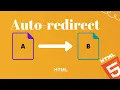 Auto-redirect HTML