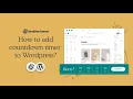 How to add add countdown timers to Wordpress