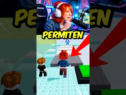 Bacon girl Was so MEAN but then THIS happened.. 😱 #roblox #robloxshorts