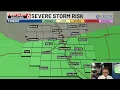 Isolated Severe Storms Possible